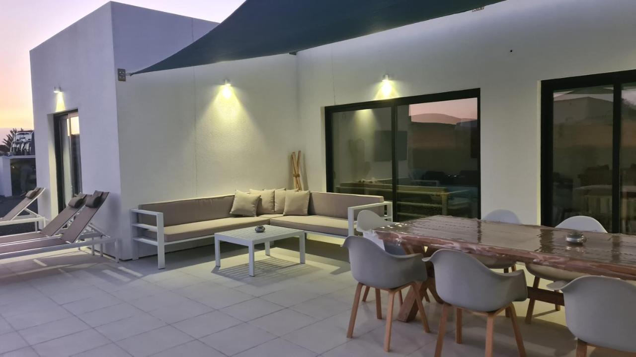 Superbe Villa Valentina, piscine chauffée, wifi Lajares Exterior foto