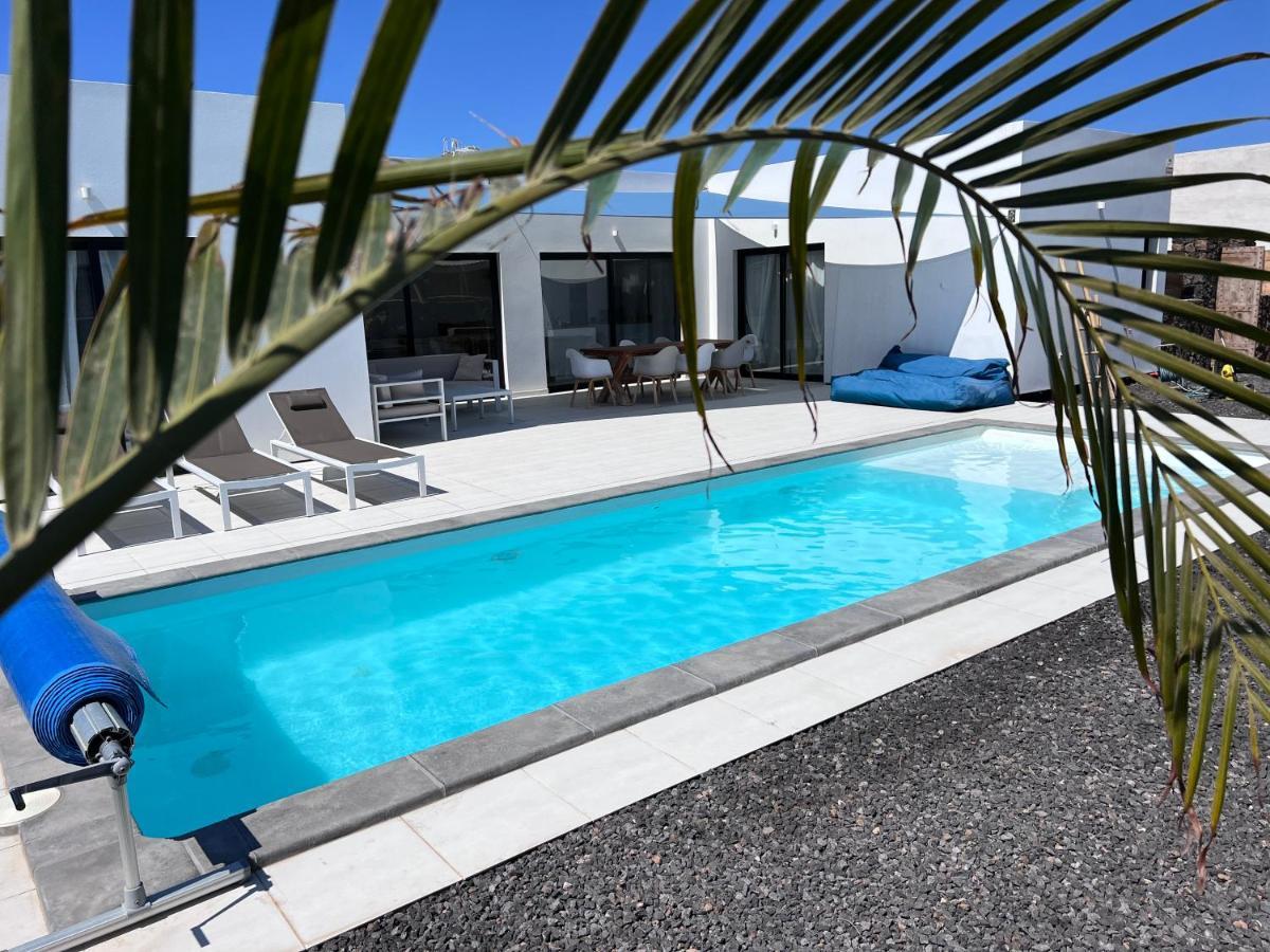 Superbe Villa Valentina, piscine chauffée, wifi Lajares Exterior foto