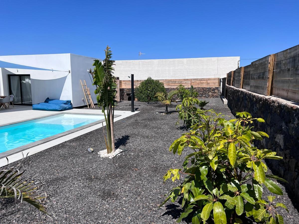 Superbe Villa Valentina, piscine chauffée, wifi Lajares Exterior foto