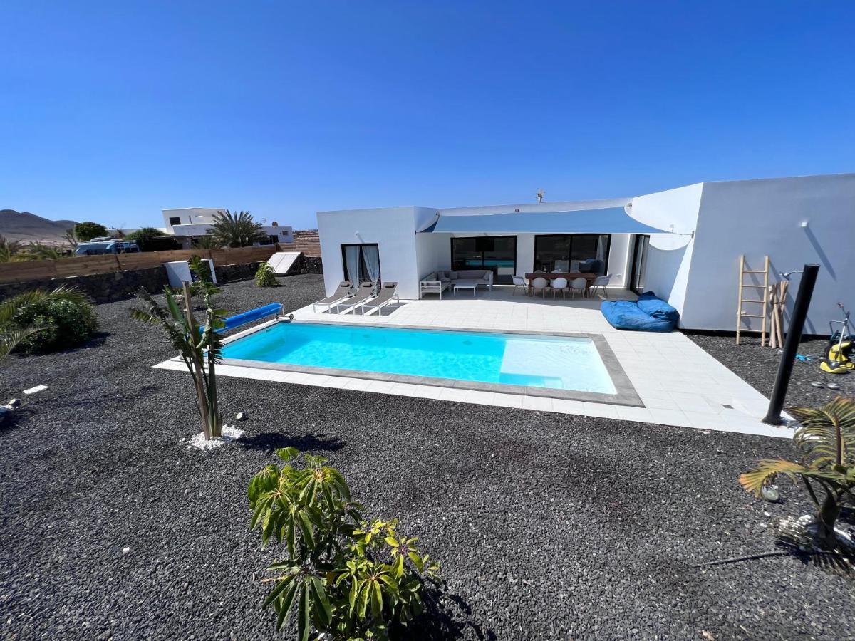Superbe Villa Valentina, piscine chauffée, wifi Lajares Exterior foto