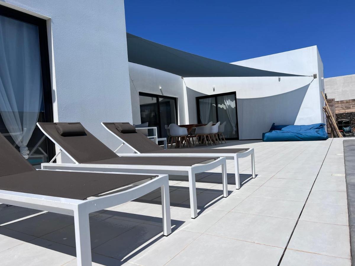 Superbe Villa Valentina, piscine chauffée, wifi Lajares Exterior foto