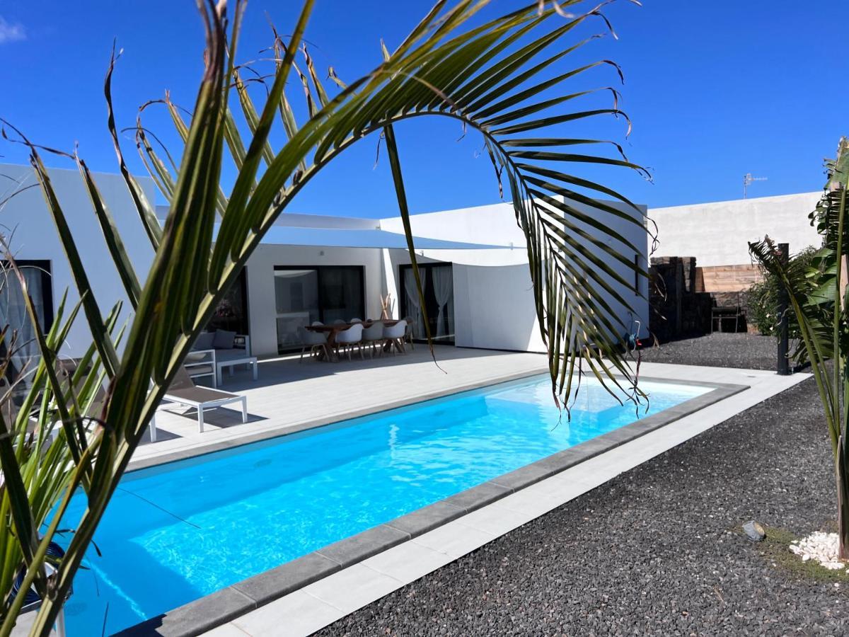 Superbe Villa Valentina, piscine chauffée, wifi Lajares Exterior foto